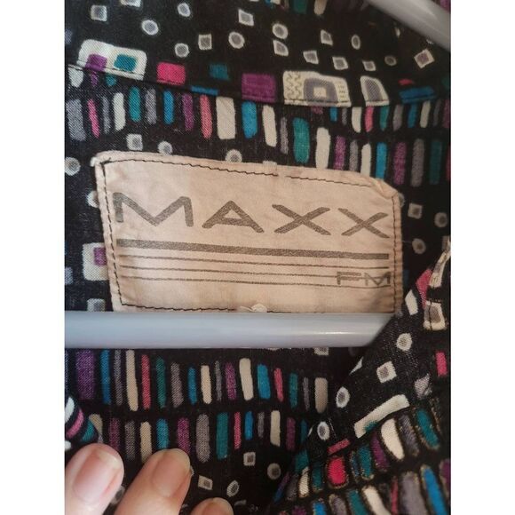 MAXX FM L button up short sleeve shirt - Picture 7 of 8